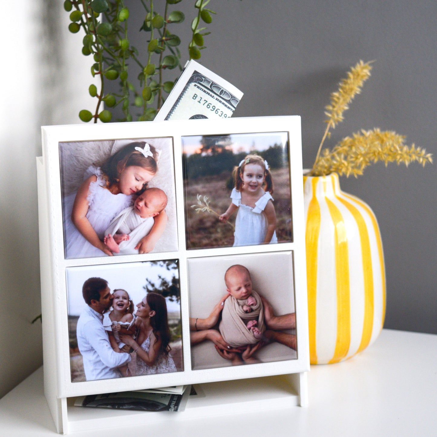 2.5x2.5 inch 3D Print File for Photo Magnet Frame