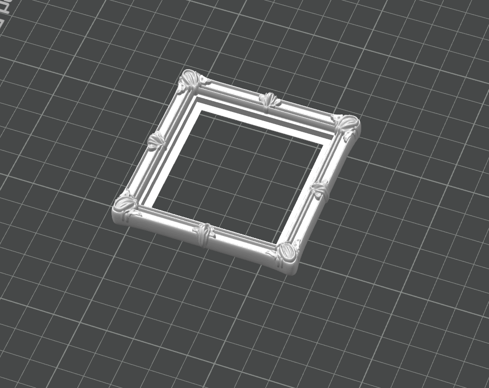 2x2inch Baroque Frames