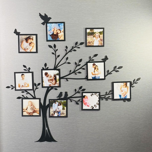 Family Tree Wind Oak Frame For Fridge
