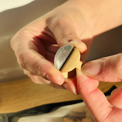 INTOMAGNET™ 25mm Self-Adhesive Metal Plates – System Component