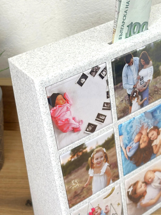 Moneybox Frame Photo Magnets